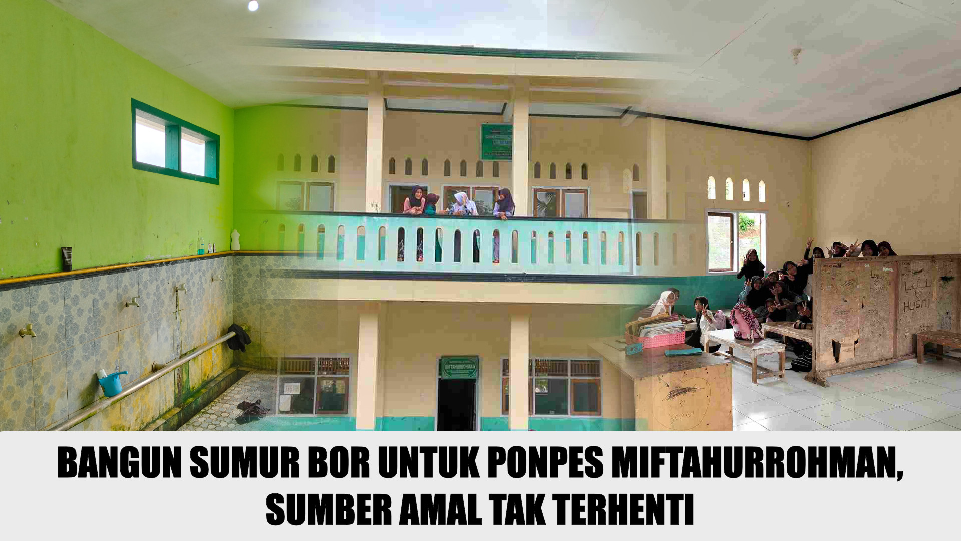 Sumur Bor Untuk Ponpes Miftahurrohman Karangpucung Cilacap
